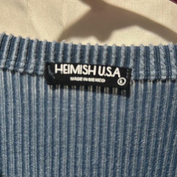 Heimish drop shoulder urban ribbed top - Picture 3 of 4